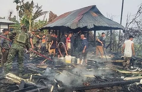 Nagaland: Major Fire Tragedy In Mon District Averted By Assam Rifles