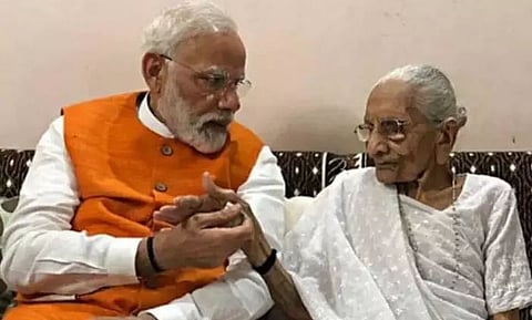 Governor BD Mishra and Pema Khandu mourn the demise of PM's mother