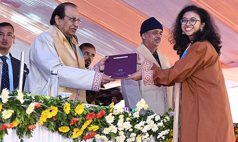 Assam Governor Prof. Jagdish Mukhi attends 20th Convocation of Tezpur University