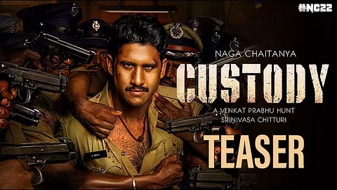 Makers of Custody release teaser with Indian actor Naga Chaitanya in action mode
