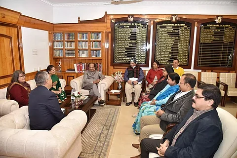 Assam's Governor Prof Jagdish Mukhi unveils 'You and I' calendar