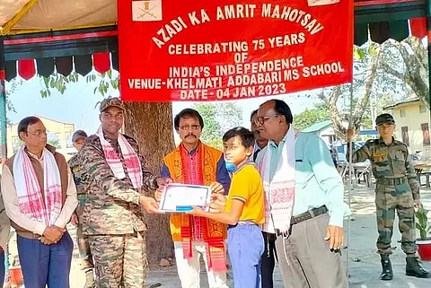 Azadi Ka Amrit Mahotsav: Debate competition organized by Gorkha Rifles