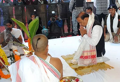 CM Himanta Biswa Sarma initiates 7 projects in Guwahati city worth Rs 1,777 crore