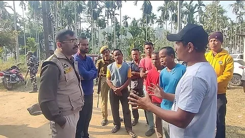 Peace prevails after heated situation along Assam-Meghalaya border