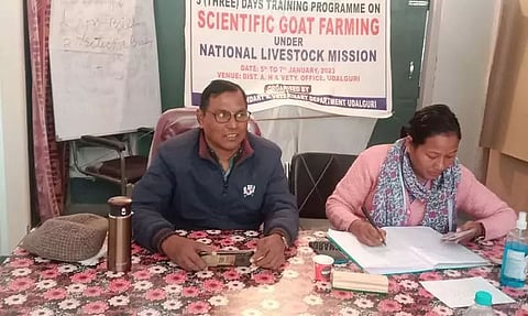 Training on scientific goat farming held in Udalguri District