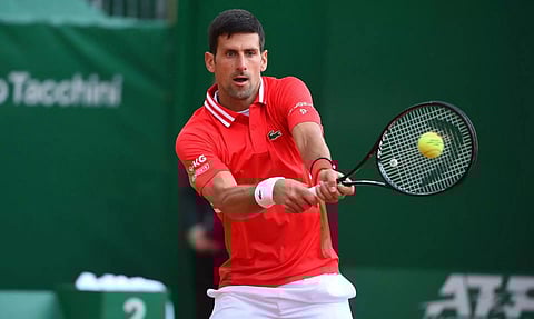 Serbian tennis player Novak Djokovic survives Halys test to sail into quarterfinals