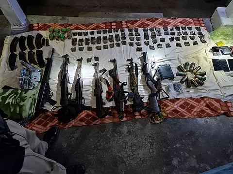 Assam: 86 AANLA Militants Surrender with Arms and Ammunition in Gossaigaon