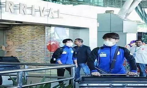 Japan receive warm welcome ahead of Hockey Men's World Cup