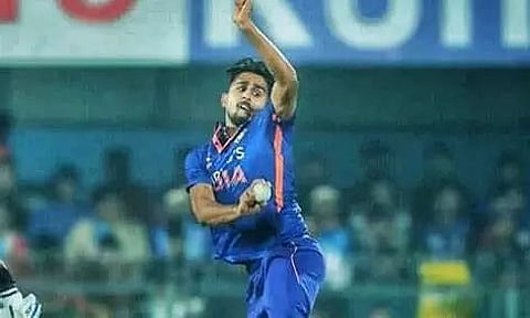 Malik bowls fastest ball in history of Indian cricket