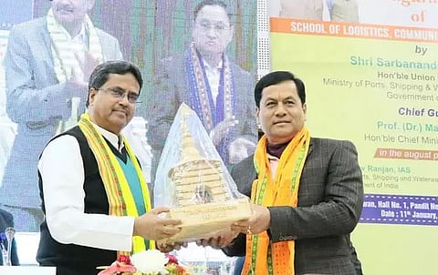 Sarbananda Sonowal opens School of Logistics, Waterways and Communication