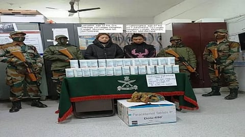 Mizoram: 98,000 Triprolidine HCL Tablets Worth Rs 9.8 Billion Found By Assam Rifles