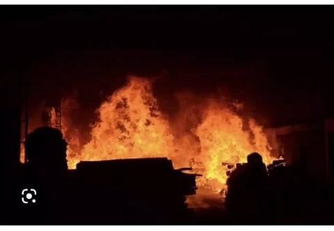 Assam: Massive Fire Erupted In Lokhra, Properties Worth Rupees Lakhs Destroyed