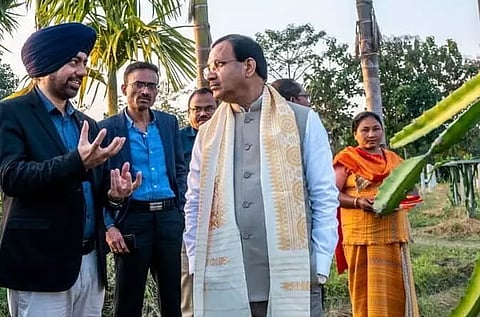 Union Minister of State Bhagwanth Khuba visits Udalguri district