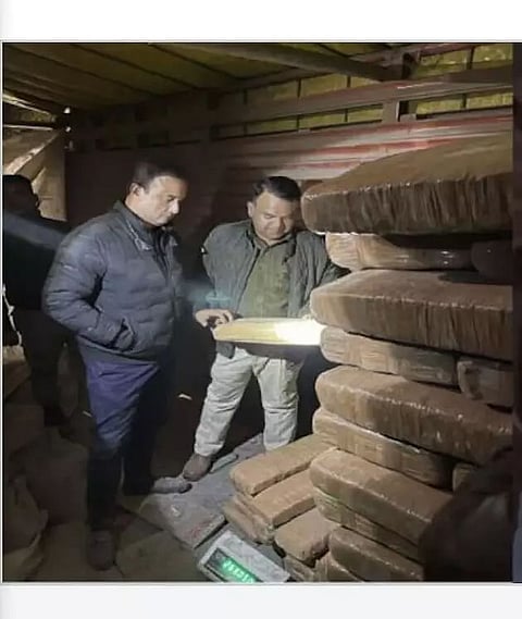 Assam: 320 Kg Cannabis Seized, One From Tripura Nabbed