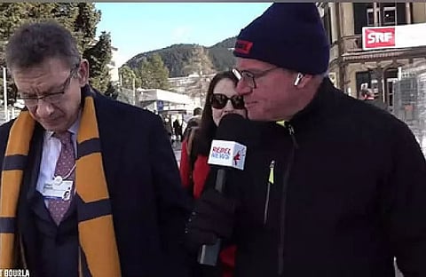 Pfizer CEO runs away from Covid vaccine questions in Davos