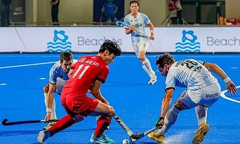 Hockey World Cup: Korea beat Argentina in shoot-out, reach quarters