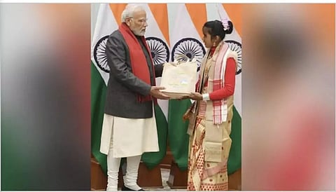 Assam Girl Receives Prestigious Pradhan Mantri Rashtriya Bal Puraskar'23