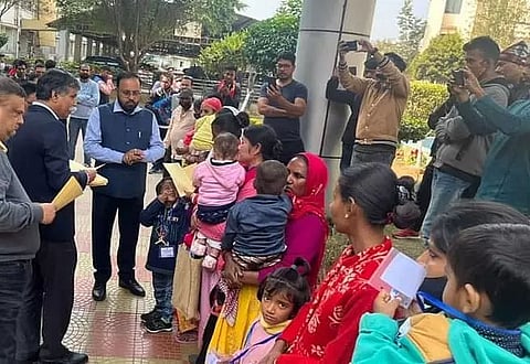 19 children leave to avail free heart treatment in Gujarat