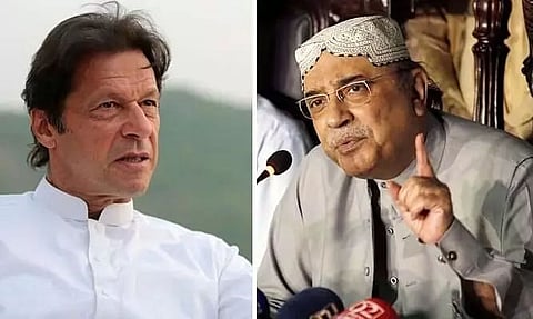 Asif Ali Zardari sends Rs 10 billion legal notice to Imran Khan