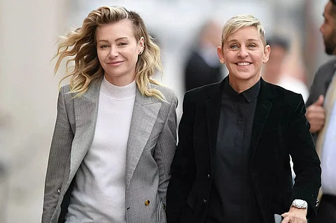 Former Television host Ellen DeGeneres, Portia de Rossi renew wedding vows