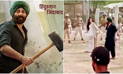 Gadar 2 fight scenes leaked