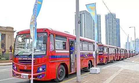 India hands over 50 more buses on Sri Lanka's 75th Independence anniversary