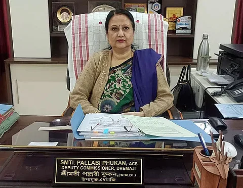 New Dhemaji Deputy Commissioner Pallavi Phukan assumes charge