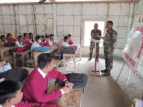 Assam Rifles organizes lecture on 'Nasha Mukti' in Sonitpur district