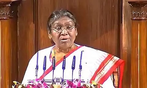 Yoga leads to a healthy body, peaceful mind, says President Murmu