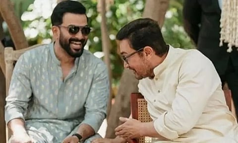 Indian actor Prithviraj Sukumaran shares picture with ‘idol’ Aamir Khan