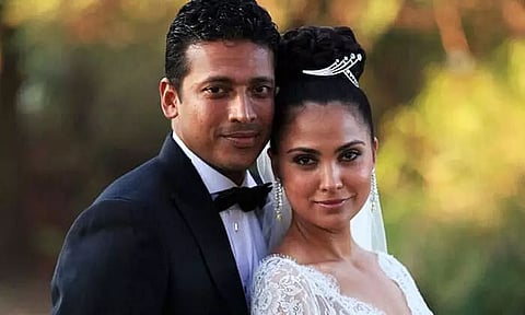 Indian actress Lara Dutta wishes husband Mahesh Bhupathi on their 12th wedding anniversary