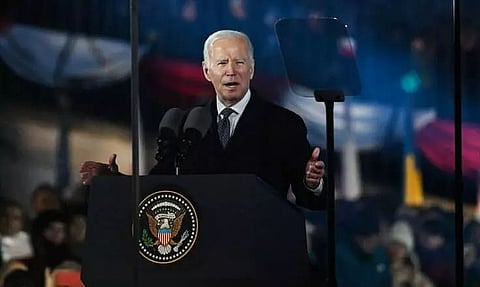 Putin’s craven lust for land & power will fail, says US President Biden