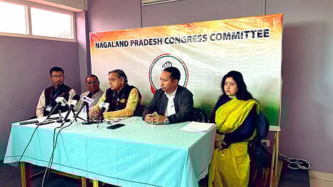 Shashi Tharoor Addresses Congress Rally in Nagaland