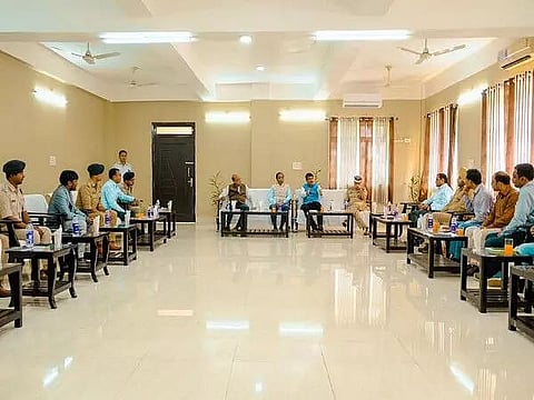 Tripura polls: CEO Kiran Gitte holds review meeting ahead of counting of votes