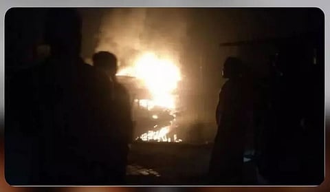 Assam: Fire Evokes In Dhubri, Several Shops Damaged