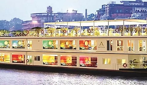 MV GANGA VILAS: 28 tourists tour Dibrugarh before leaving for New Delhi