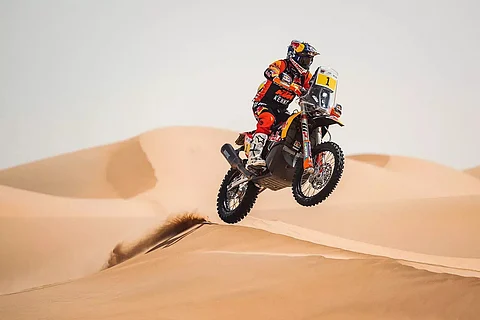 Ross Branch finishes in 5th position in Abu Dhabi Desert Challenge
