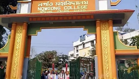 Sensitization programme held at Nowgong College (Autonomous)