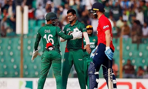 Bangladesh's Najmul Hossain Shanto stun England for first Twenty20 win