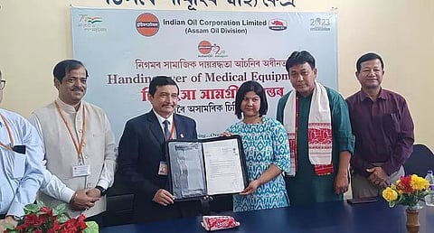 Assam Oil Division, Digboi donates medical equipment worth Rs 11 lakh