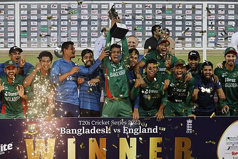 Litton Das shines as Bangladesh sweep Twenty20 series against England