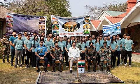 Governor of Mizoram flags in ‘Phawngpui expedition’