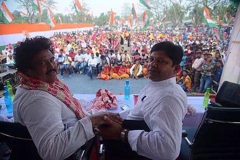 BJP government has looted the country: All India Congress Committee