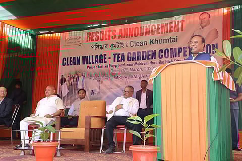 Himanta Biswa Sarma Announces the Results of Cleanliness Competition