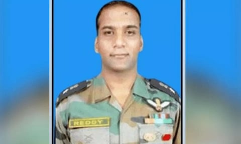 Body of Lieutenant Colonel Vinay Reddy to arrive in Hyderabad