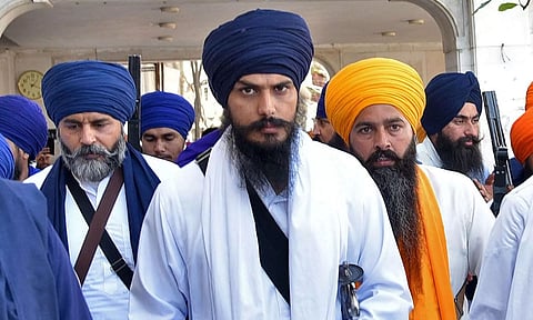 Bike used in escape seized but fugitive Amritpal Singh still at large