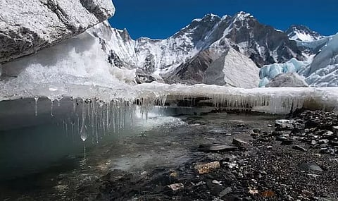 Himalayan glacier melting impact on Brahmaputra
