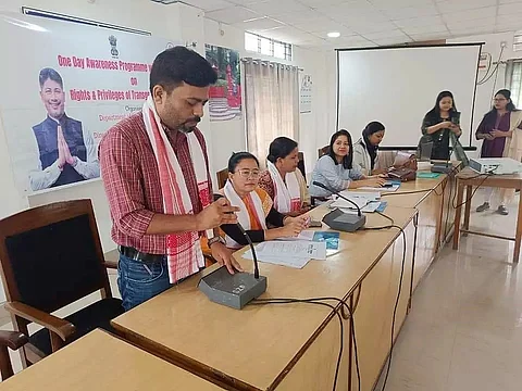 Awareness on rights and privilege of transgender community of Assam held in Sonitpur