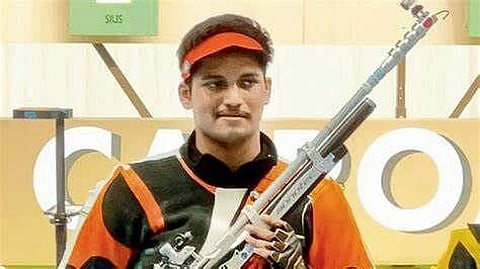 Rudrankksh Balasaheb Patil wins bronze in men’s 10m Air Rifle event