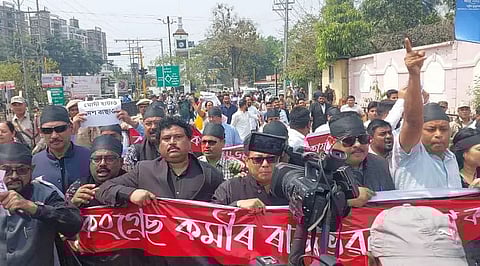 APCC stages 'Raj Bhawan Chalo' march against Rahul Gandhi’s disqualification